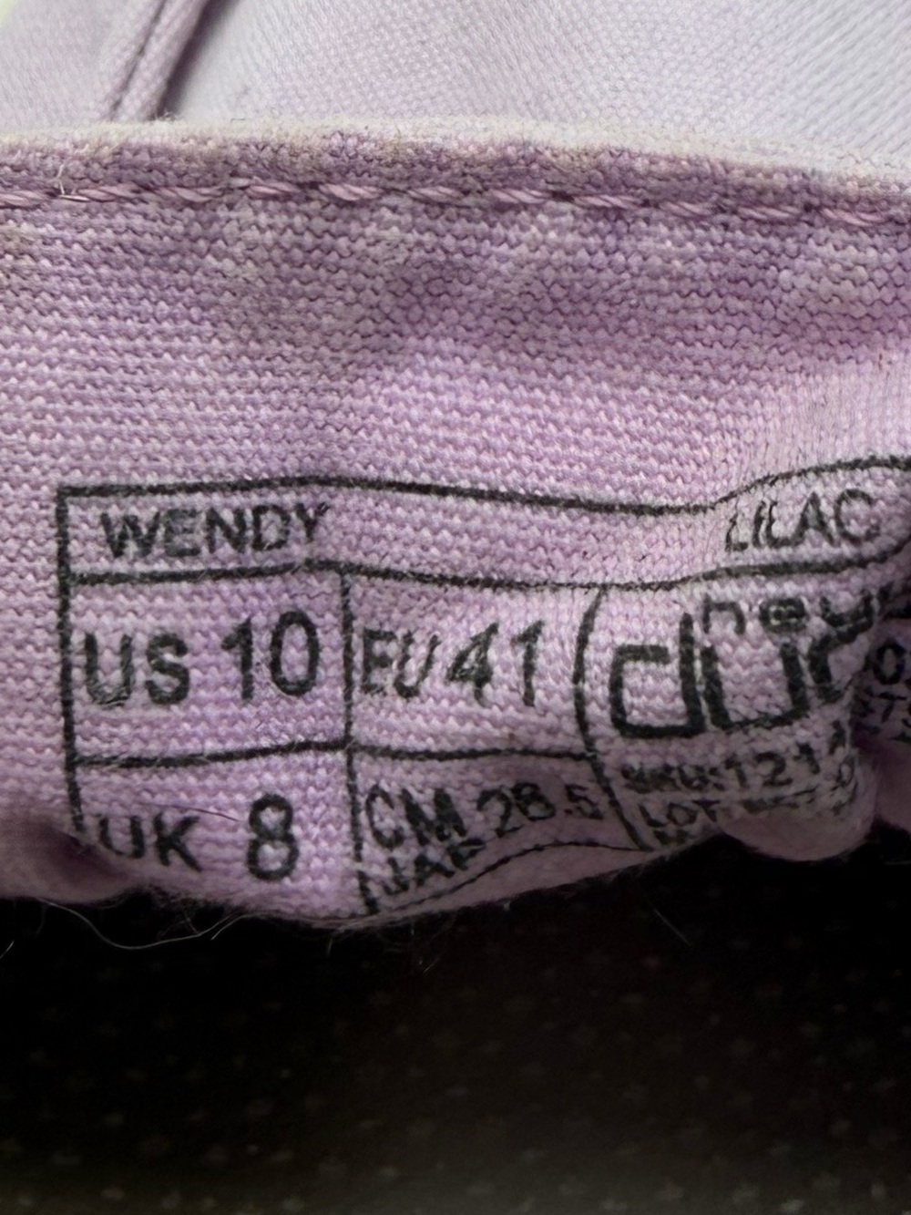 Hey Dude Wendy Lilac Slip on Loafers Size 10 Fair Condition Comfy! - Picture 7 of 7
